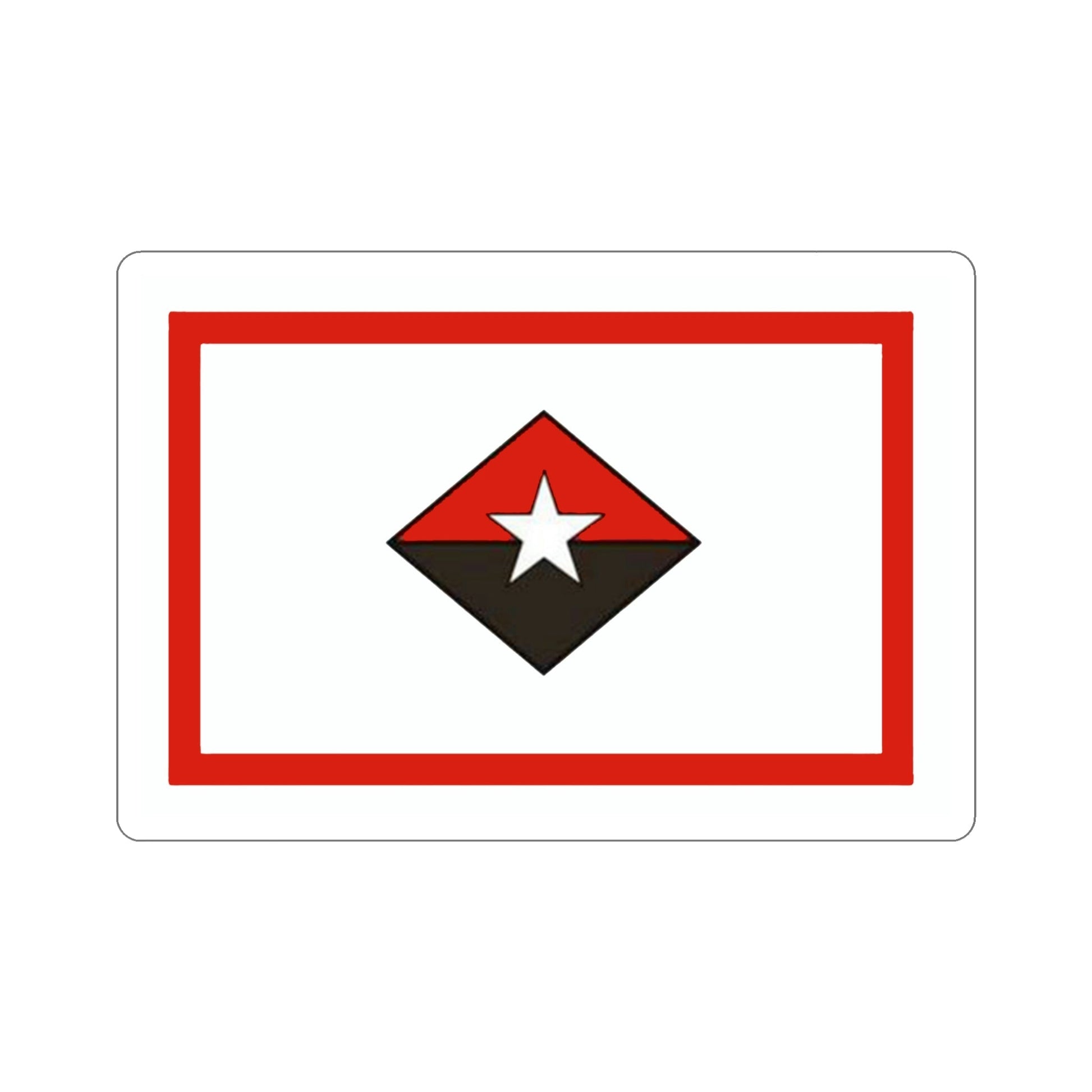 Flag of the President of Cuba (Commander-in-Chief) STICKER Vinyl Die-Cut Decal-5 Inch-The Sticker Space