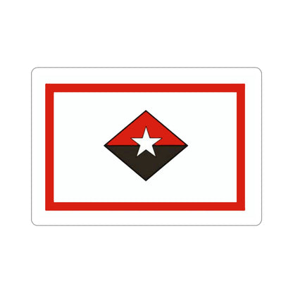 Flag of the President of Cuba (Commander-in-Chief) STICKER Vinyl Die-Cut Decal-6 Inch-The Sticker Space