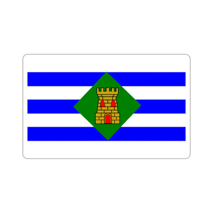 Flag of Vieques Puerto Rico STICKER Vinyl Die-Cut Decal-2 Inch-The Sticker Space
