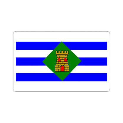 Flag of Vieques Puerto Rico STICKER Vinyl Die-Cut Decal-3 Inch-The Sticker Space