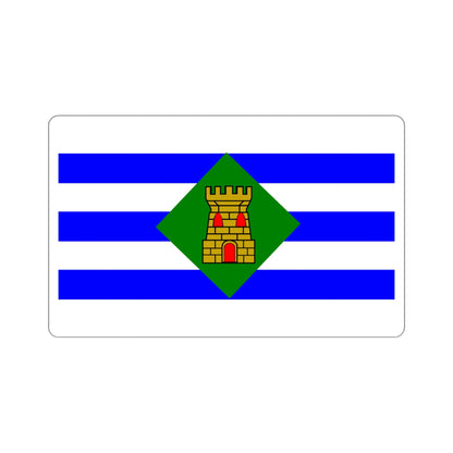 Flag of Vieques Puerto Rico STICKER Vinyl Die-Cut Decal-4 Inch-The Sticker Space