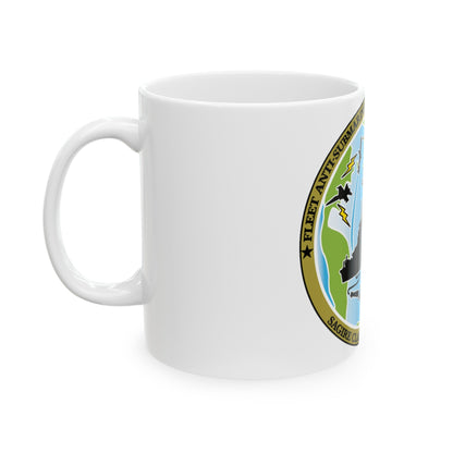 Fleet Anti Submarine Warfare Training Center (U.S. Navy) White Coffee Mug-The Sticker Space