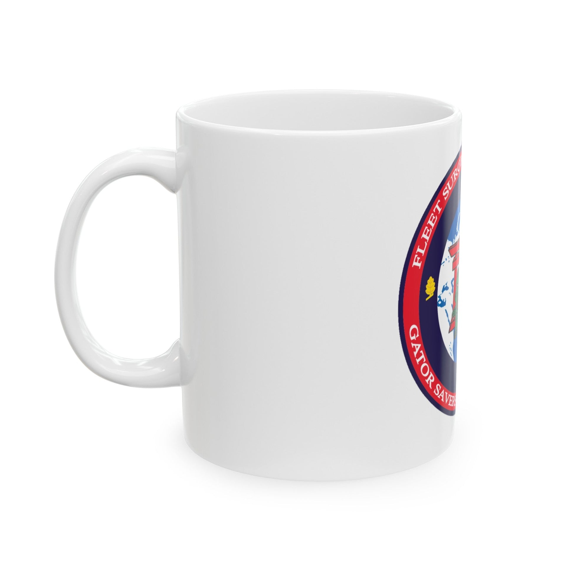 Fleet Surgical Team 7 (U.S. Navy) White Coffee Mug-The Sticker Space