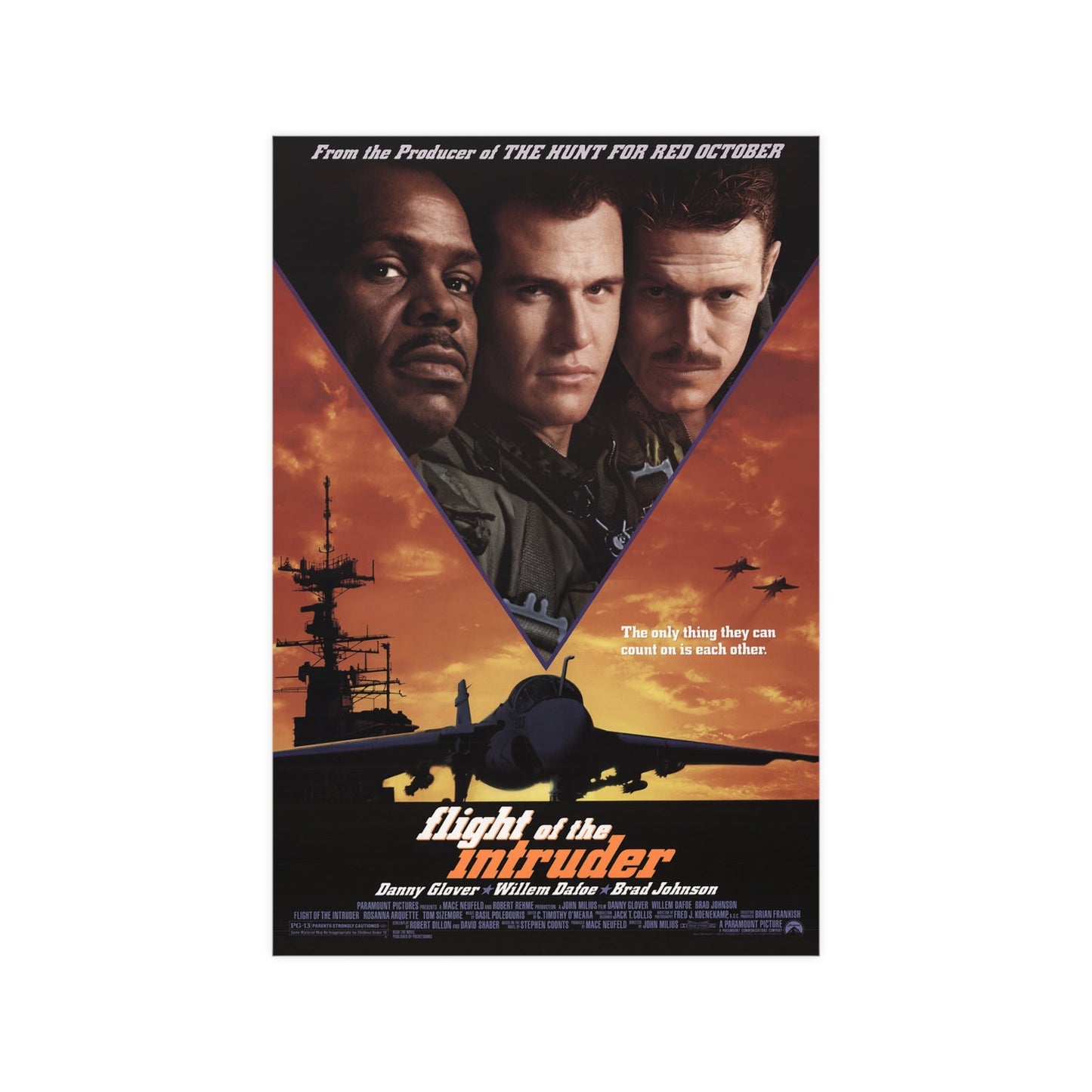 Flight of the Intruder 1991 - Matte Paper Movie Poster-12″ x 18″ (Vertical)-The Sticker Space