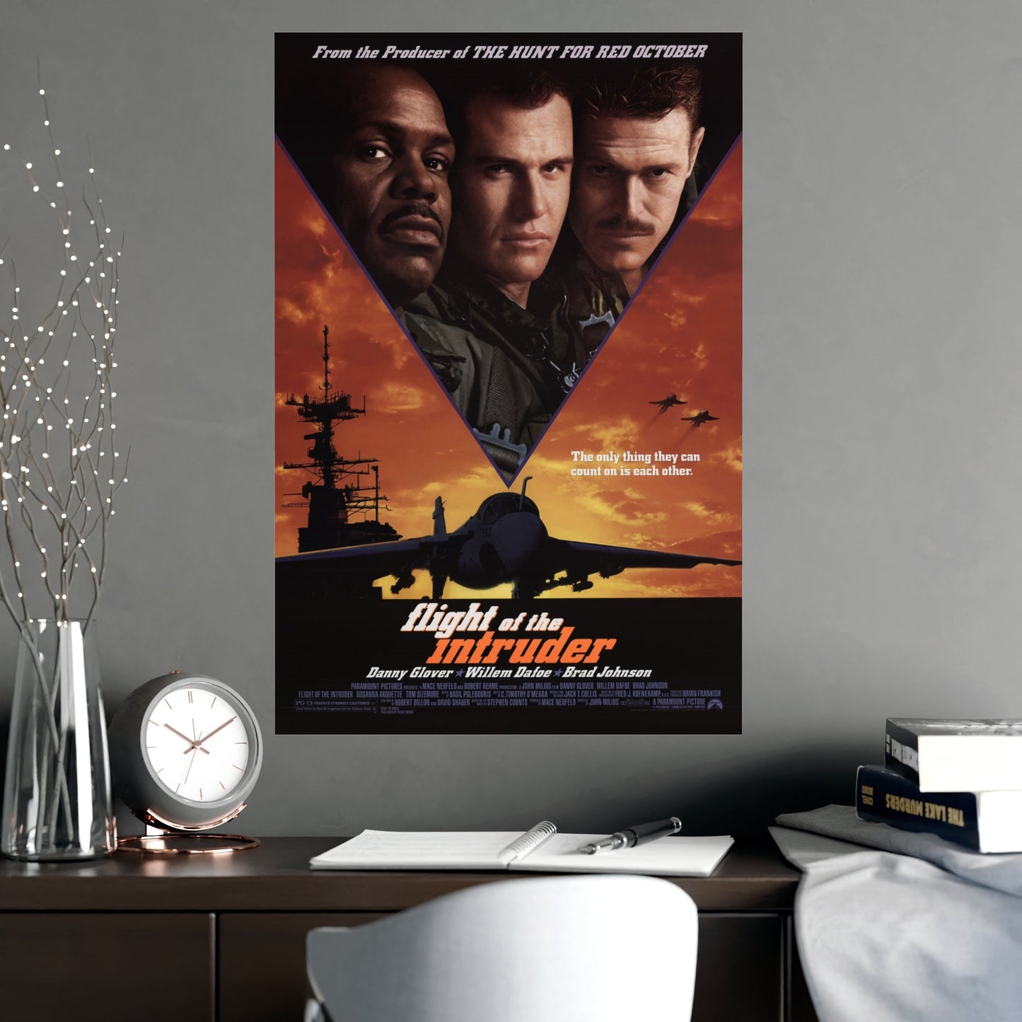 Flight of the Intruder 1991 - Matte Paper Movie Poster-The Sticker Space