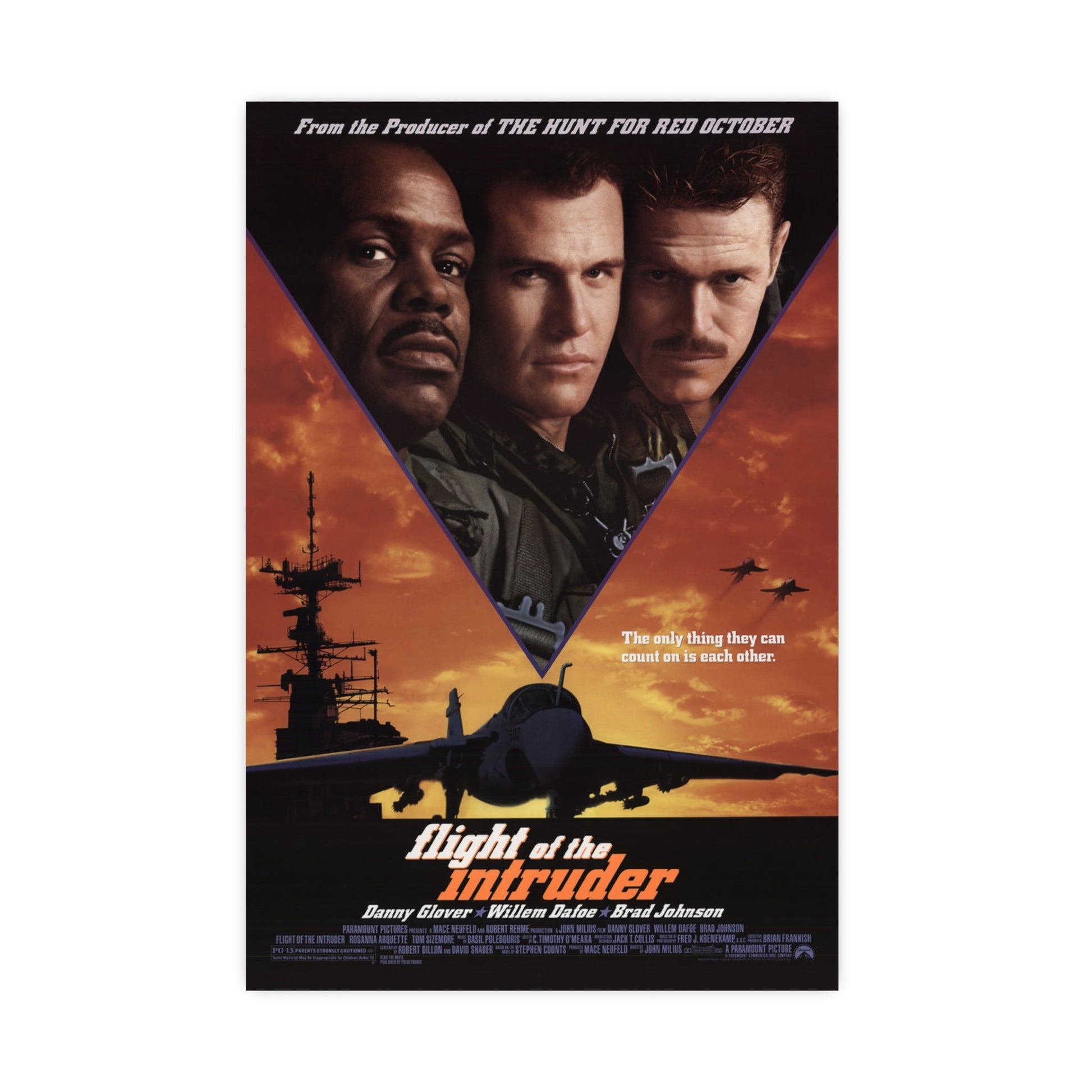 Flight of the Intruder 1991 - Matte Paper Movie Poster-16″ x 24″ (Vertical)-The Sticker Space
