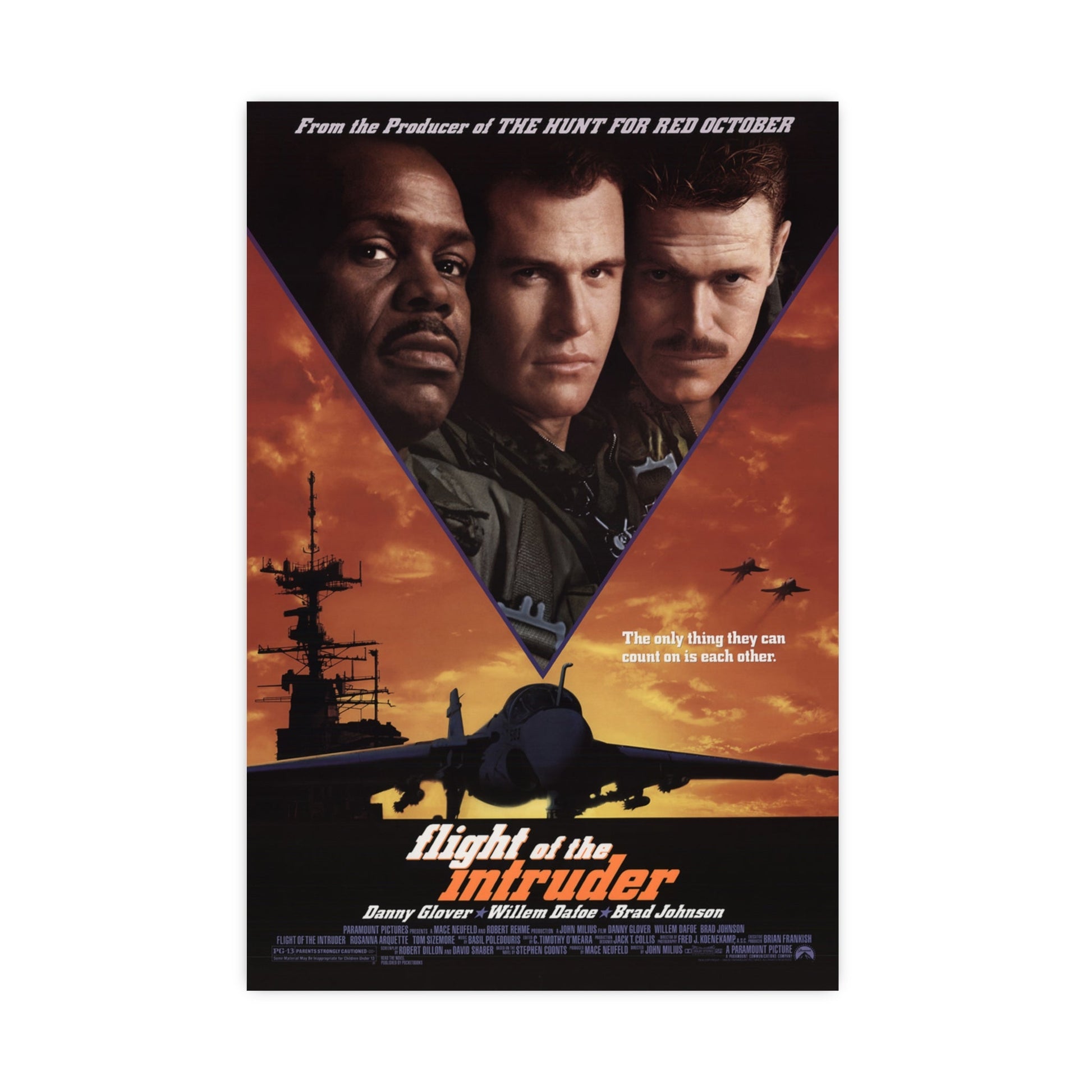 Flight of the Intruder 1991 - Matte Paper Movie Poster-20″ x 30″ (Vertical)-The Sticker Space