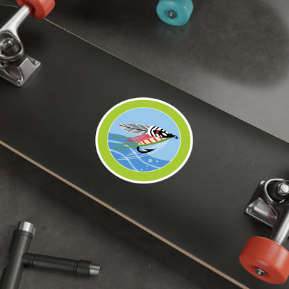 Fly Fishing (Boy Scouts Merit Badge) STICKER Vinyl Die-Cut Decal-The Sticker Space