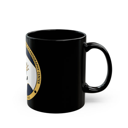 FMNOC Monterey Stennis Fleet Numerical Meteorology and Oceanography Center (U.S. Navy) Black Coffee Mug-The Sticker Space