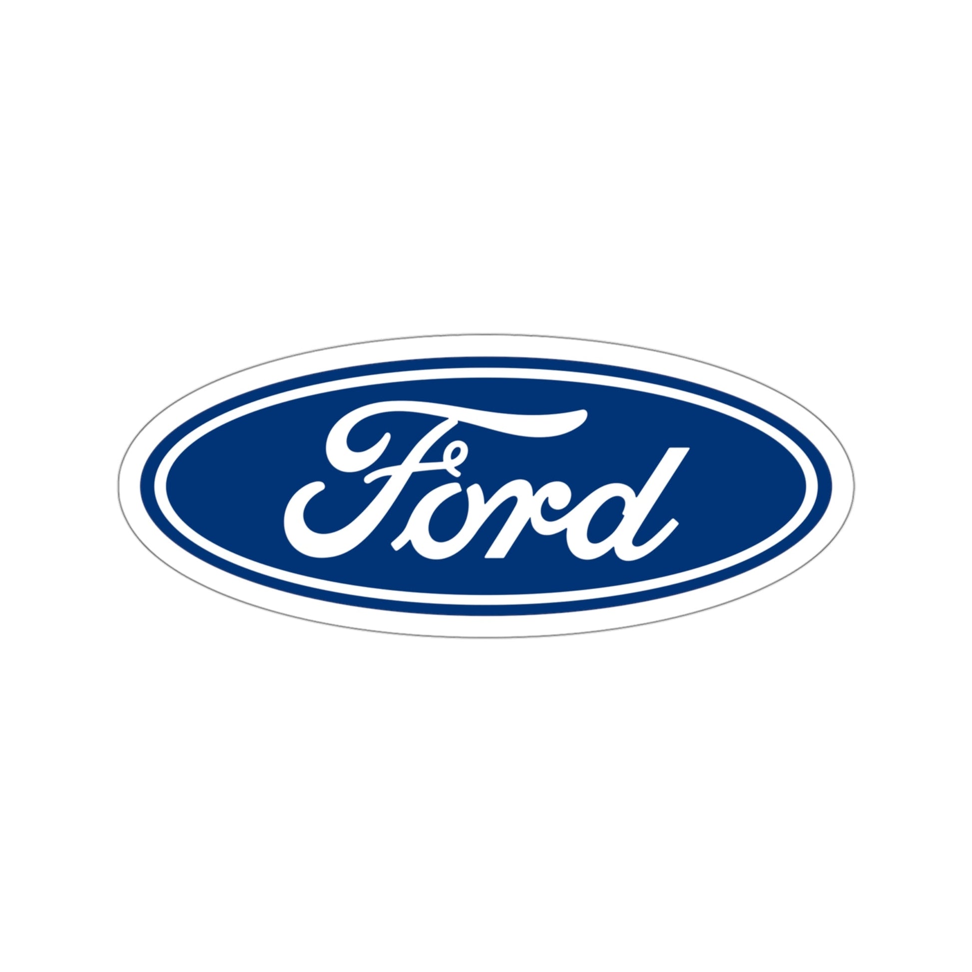 Ford Car Logo STICKER Vinyl Die-Cut Decal-4 Inch-The Sticker Space
