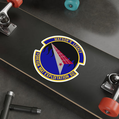Foreign Material Exploitation Squadron (U.S. Air Force) STICKER Vinyl Die-Cut Decal-The Sticker Space
