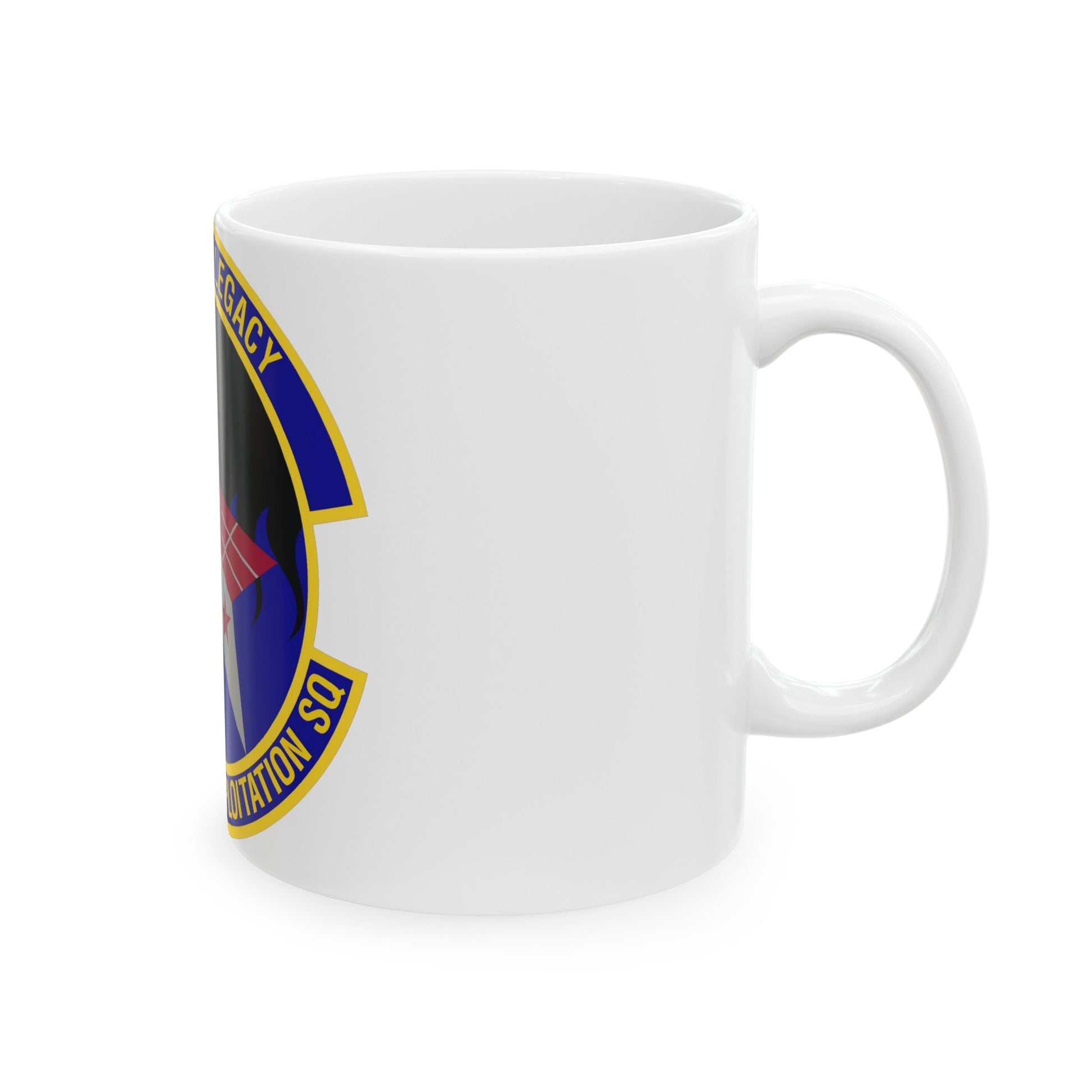 Foreign Material Exploitation Squadron (U.S. Air Force) White Coffee Mug-The Sticker Space