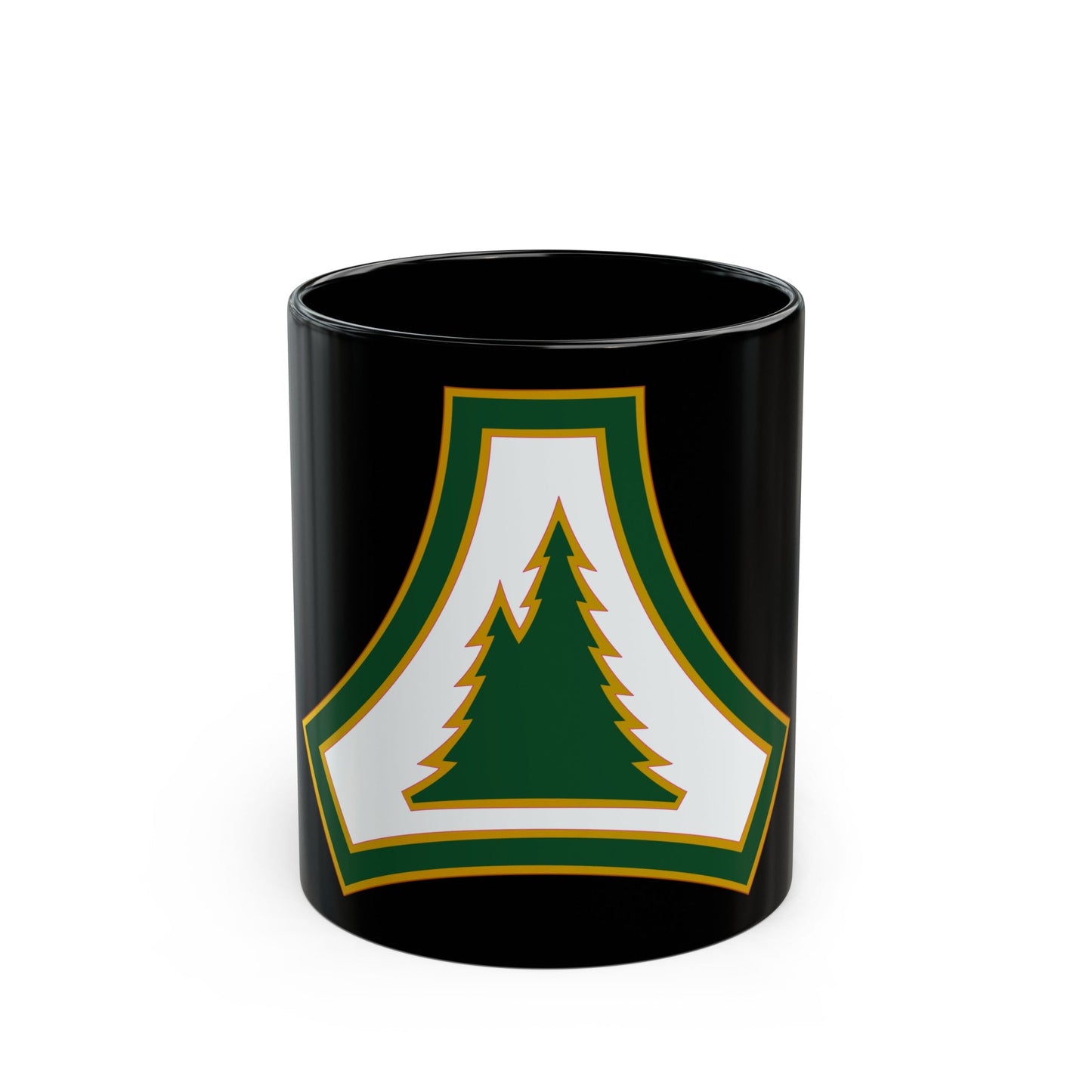 Fort McCoy (U.S. Army) Black Coffee Mug-11oz-The Sticker Space