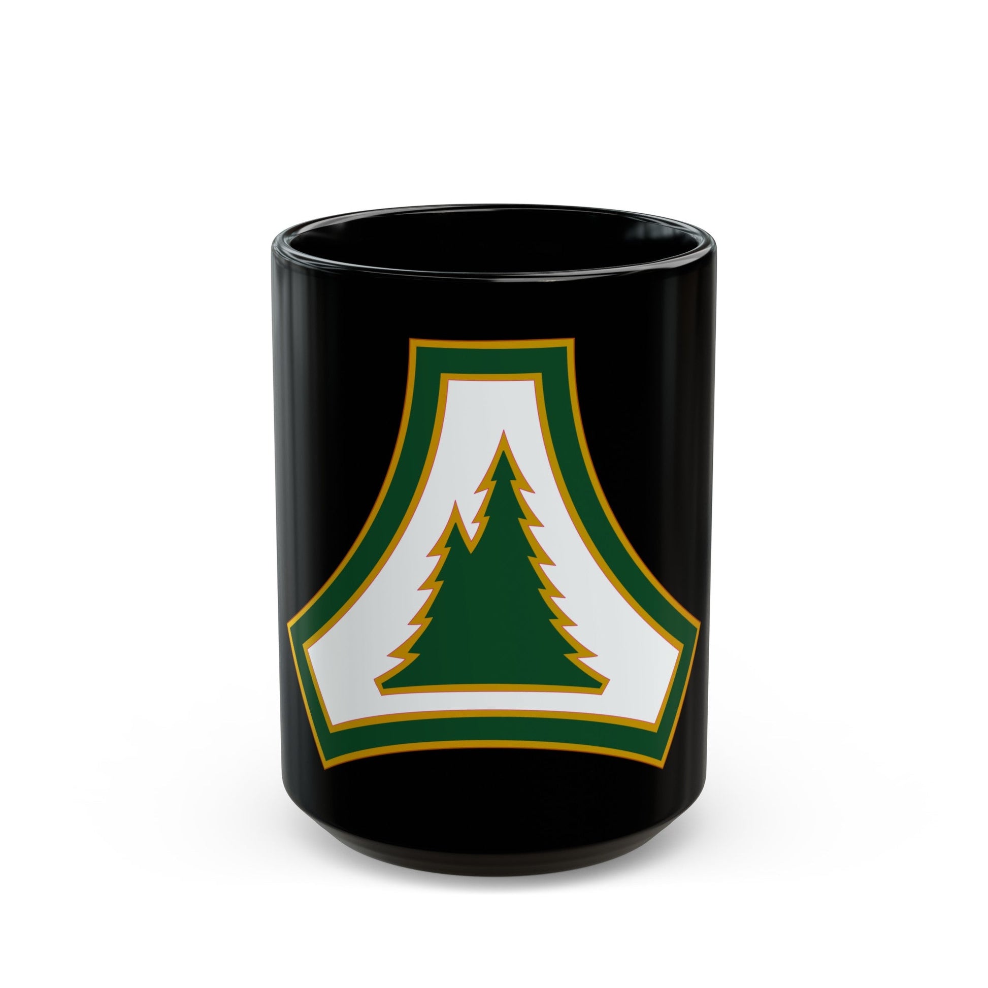 Fort McCoy (U.S. Army) Black Coffee Mug-15oz-The Sticker Space