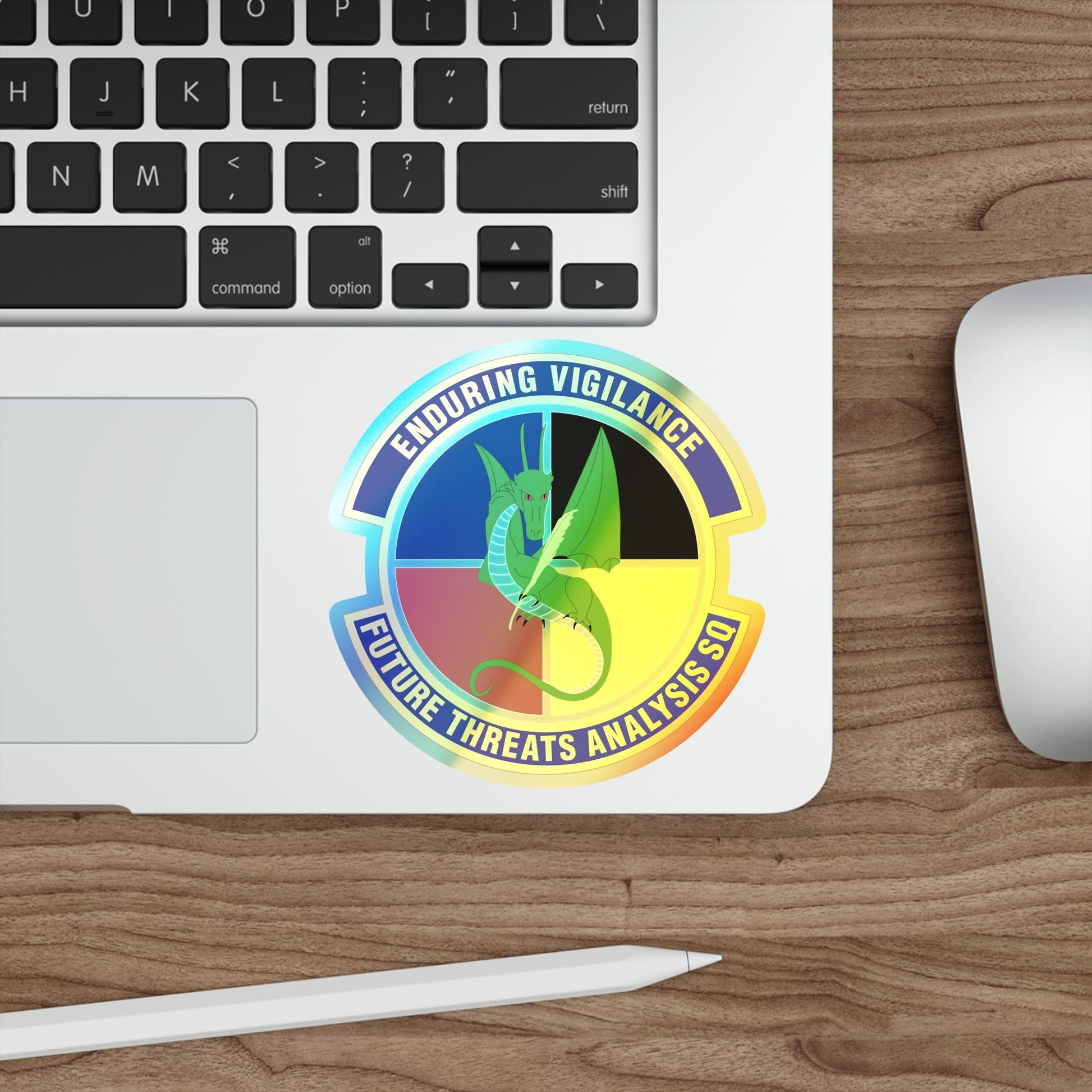 Future Threats Analysis Squadron (U.S. Air Force) Holographic STICKER Die-Cut Vinyl Decal-The Sticker Space