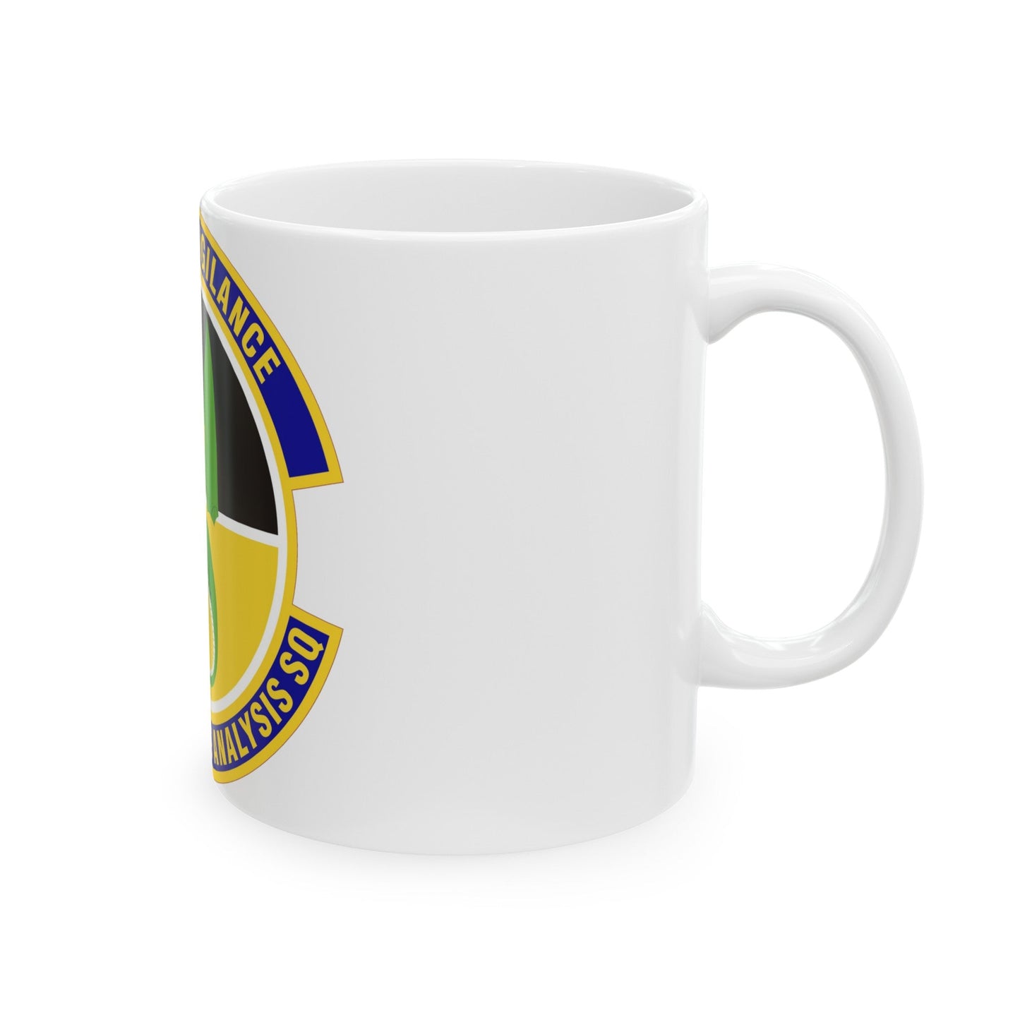 Future Threats Analysis Squadron (U.S. Air Force) White Coffee Mug-The Sticker Space