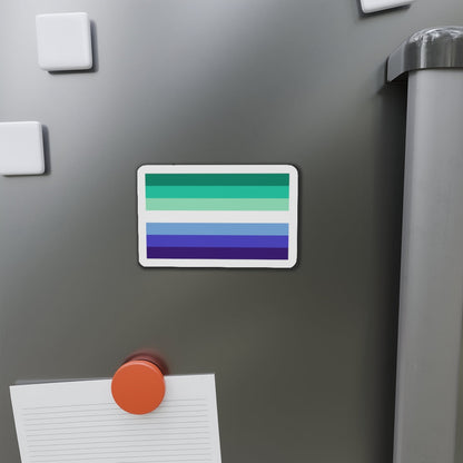 Gay Men Pride Flag - Die-Cut Magnet-The Sticker Space
