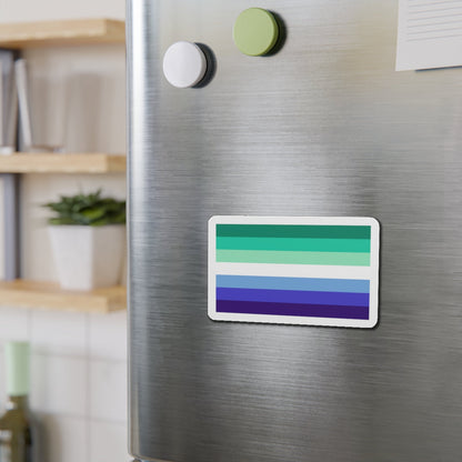 Gay Men Pride Flag - Die-Cut Magnet-The Sticker Space