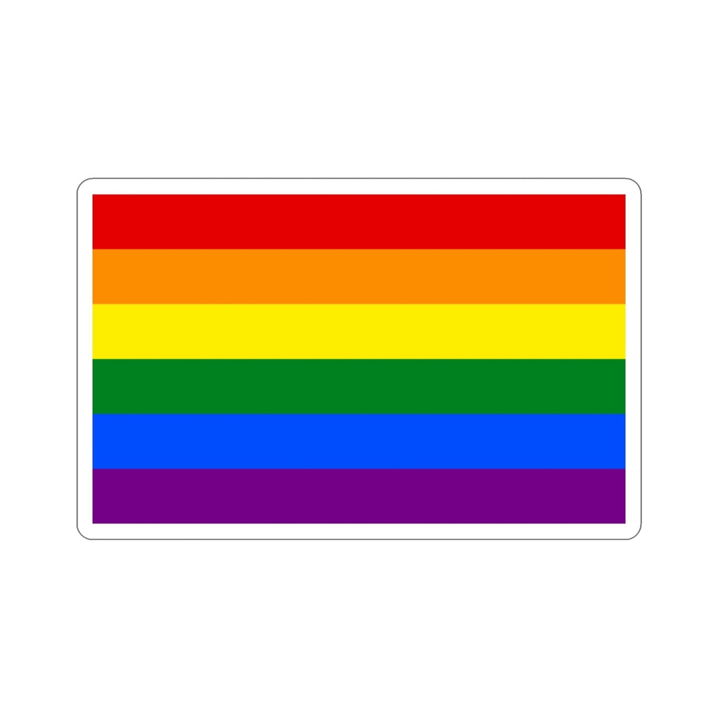 Gay Pride Flag STICKER Vinyl Die-Cut Decal-3 Inch-The Sticker Space
