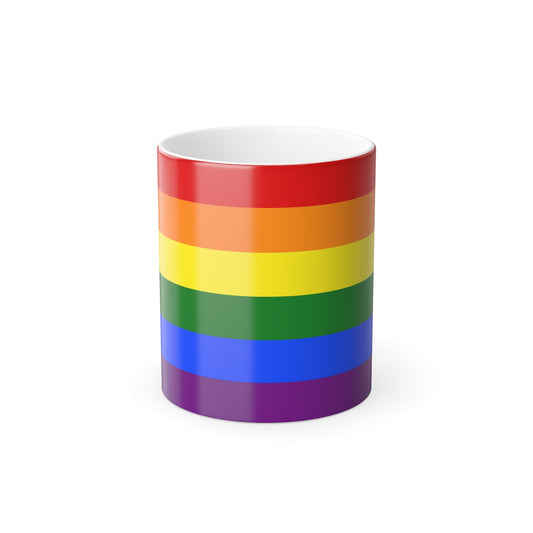 Gay Pride Pride Flag - Color Changing Mug 11oz