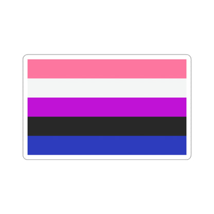 Genderfluidity Pride Flag STICKER Vinyl Die-Cut Decal-2 Inch-The Sticker Space