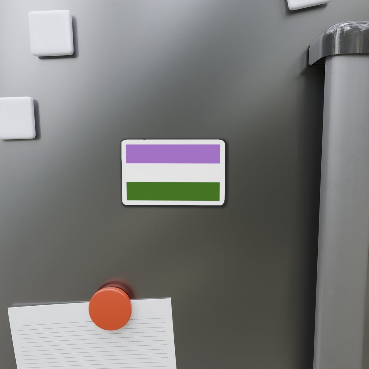 Genderqueer Pride Flag - Die-Cut Magnet-The Sticker Space