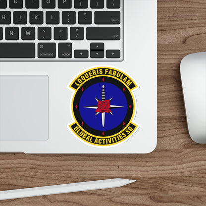 Global Activities Squadron (U.S. Air Force) STICKER Vinyl Die-Cut Decal-The Sticker Space