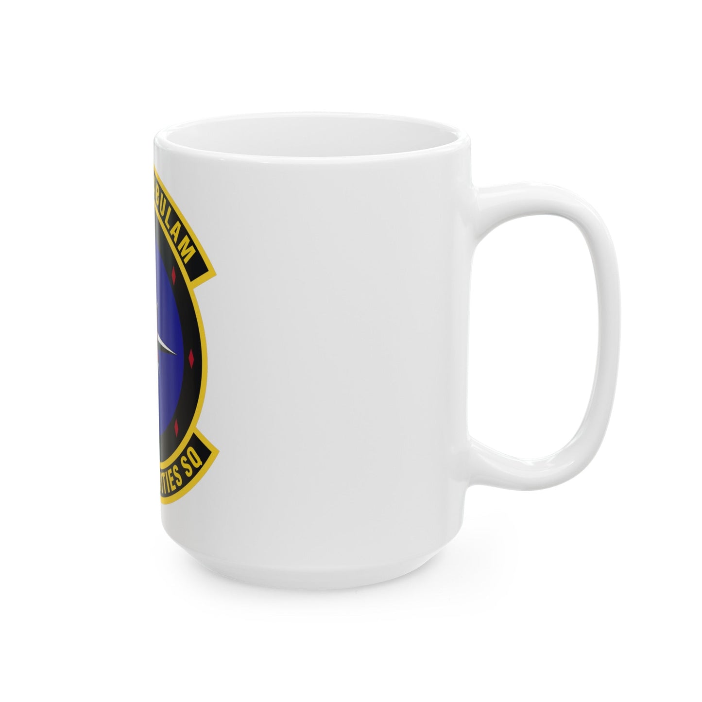 Global Activities Squadron (U.S. Air Force) White Coffee Mug-The Sticker Space