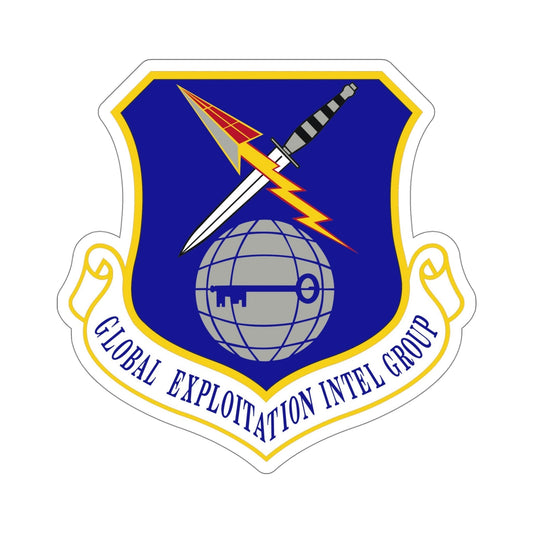 Global Exploitation Intelligence Group (U.S. Air Force) STICKER Vinyl Die-Cut Decal-6 Inch-The Sticker Space