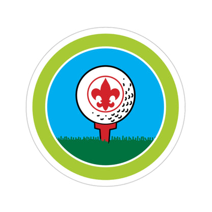 Golf (Boy Scouts Merit Badge) STICKER Vinyl Die-Cut Decal-2 Inch-The Sticker Space