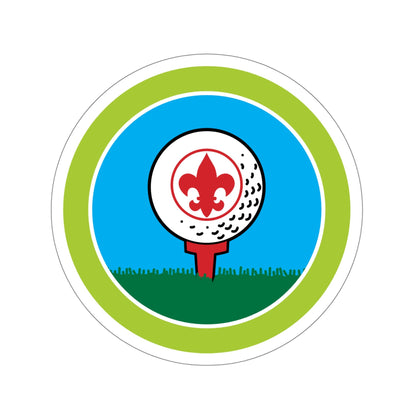 Golf (Boy Scouts Merit Badge) STICKER Vinyl Die-Cut Decal-5 Inch-The Sticker Space