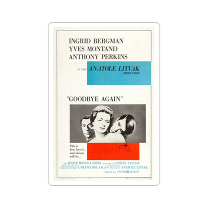 Goodbye Again 1961 Movie Poster STICKER Vinyl Die-Cut Decal-2 Inch-The Sticker Space