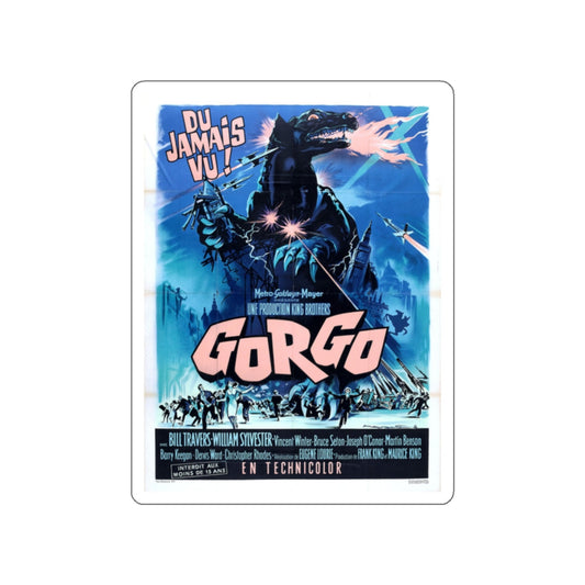 GORGO (2) 1961 Movie Poster STICKER Vinyl Die-Cut Decal-2 Inch-The Sticker Space