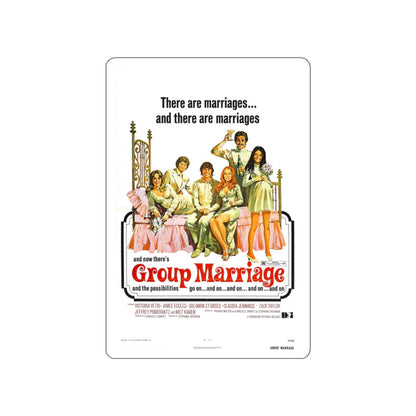 GROUP MARRIAGE 1972 Movie Poster STICKER Vinyl Die-Cut Decal-3 Inch-The Sticker Space