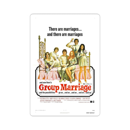 Group Marriage 1973 Movie Poster STICKER Vinyl Die-Cut Decal-2 Inch-The Sticker Space