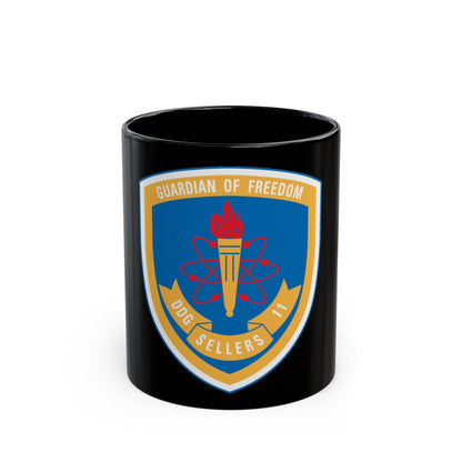 Guardian Of Freedom DDG Sellers 11 (U.S. Navy) Black Coffee Mug-11oz-The Sticker Space
