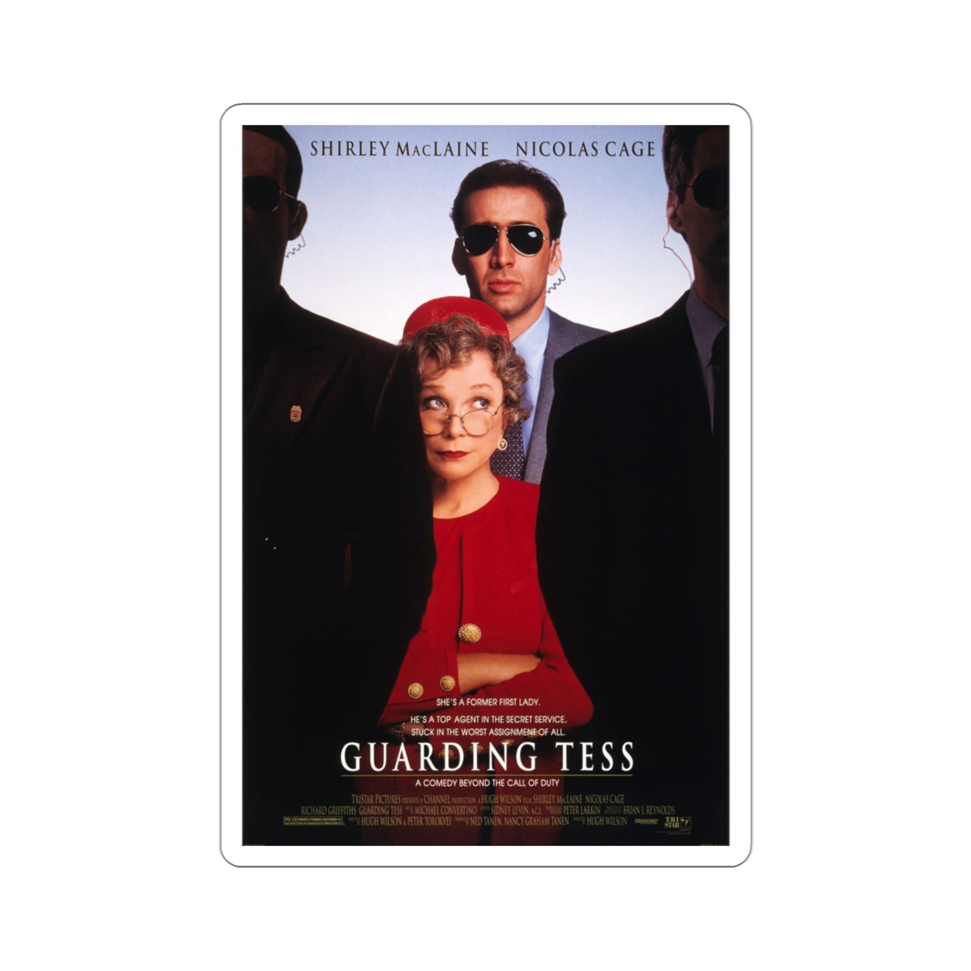 Guarding Tess 1994 Movie Poster STICKER Vinyl Die-Cut Decal-3 Inch-The Sticker Space