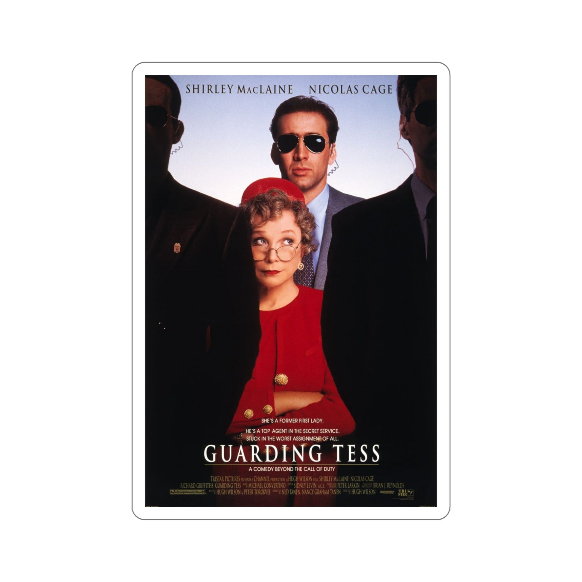Guarding Tess 1994 Movie Poster STICKER Vinyl Die-Cut Decal-5 Inch-The Sticker Space