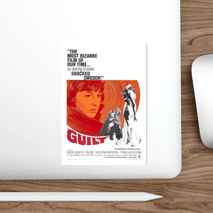 GUILT 1965 Movie Poster STICKER Vinyl Die-Cut Decal-The Sticker Space