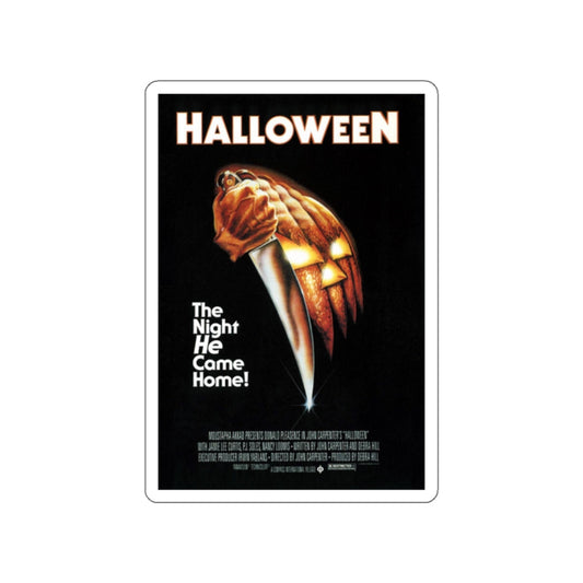 HALLOWEEN 1978 Movie Poster STICKER Vinyl Die-Cut Decal-White-The Sticker Space