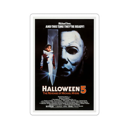 Halloween 5 1989 Movie Poster STICKER Vinyl Die-Cut Decal-4 Inch-The Sticker Space