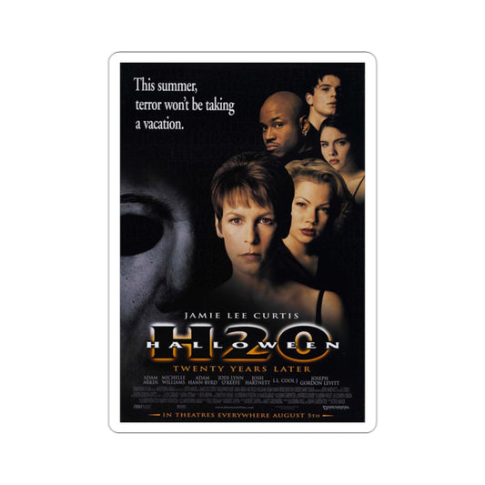 Halloween H20 1998 Movie Poster STICKER Vinyl Die-Cut Decal-2 Inch-The Sticker Space