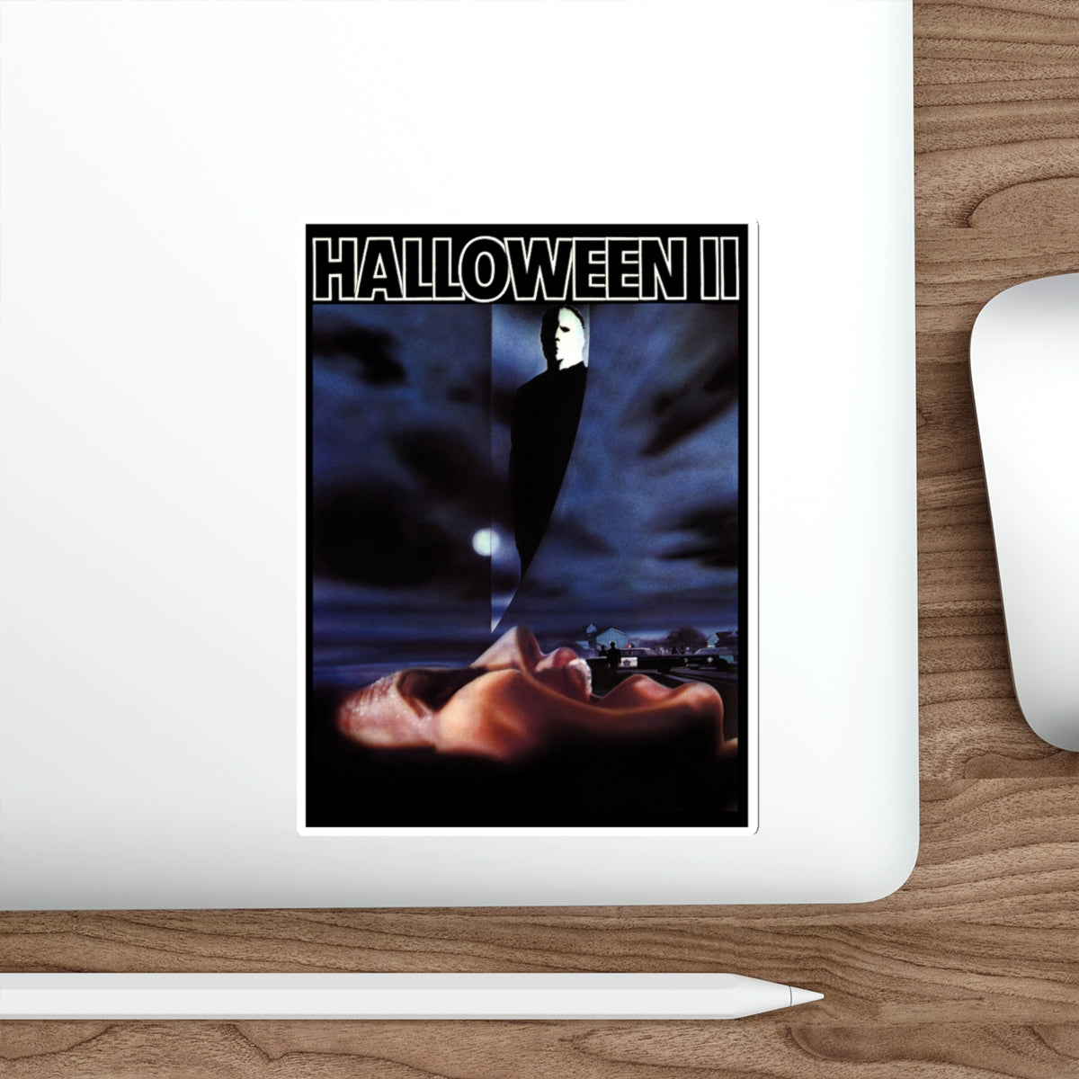 HALLOWEEN II (2) 1981 Movie Poster STICKER Vinyl Die-Cut Decal-The Sticker Space