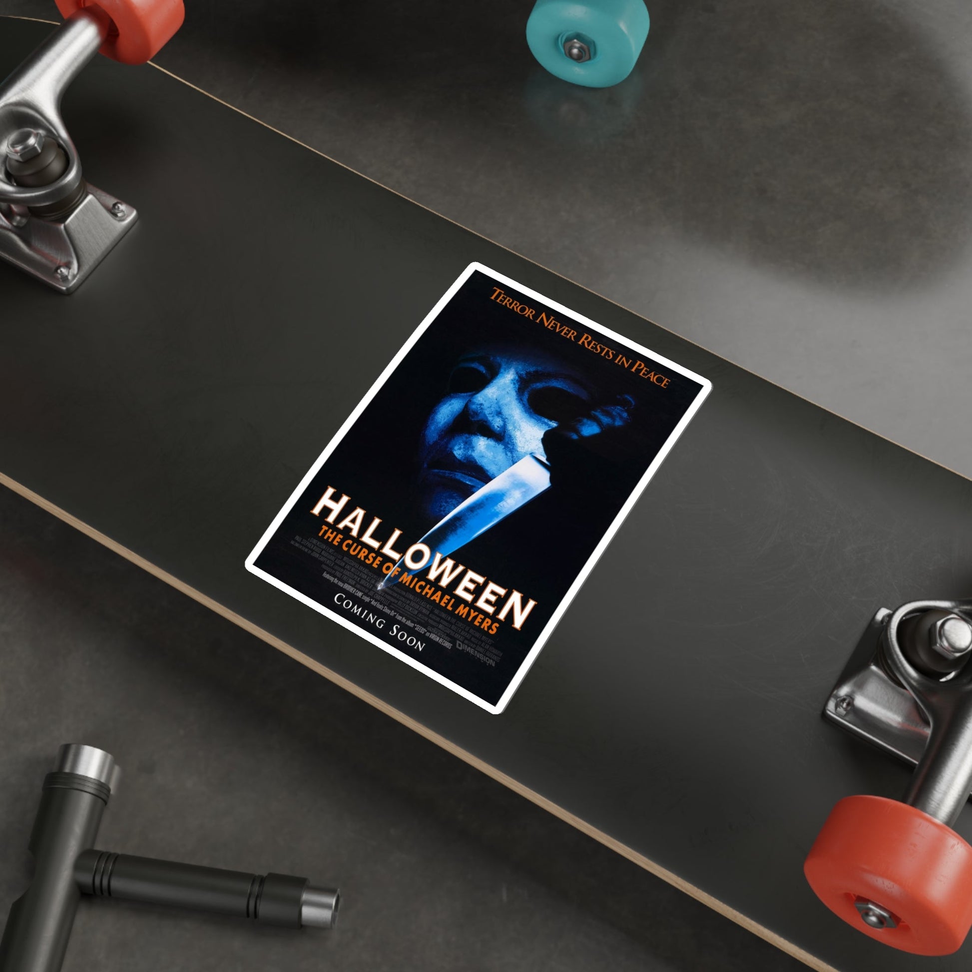 Halloween The Curse Of Michael Myers 1995 Movie Poster STICKER Vinyl Die-Cut Decal-The Sticker Space
