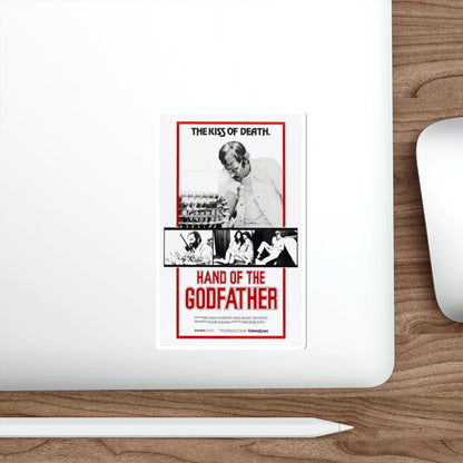 HAND OF THE GODFATHER 1972 Movie Poster STICKER Vinyl Die-Cut Decal-The Sticker Space