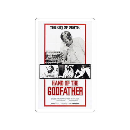 HAND OF THE GODFATHER 1972 Movie Poster STICKER Vinyl Die-Cut Decal-2 Inch-The Sticker Space