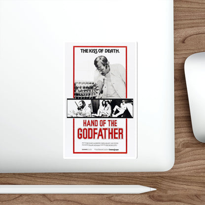 HAND OF THE GODFATHER 1972 Movie Poster STICKER Vinyl Die-Cut Decal-The Sticker Space