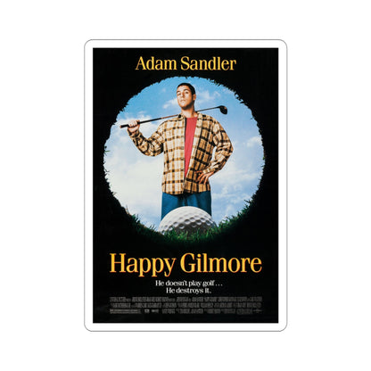 Happy Gilmore 1996 Movie Poster STICKER Vinyl Die-Cut Decal-3 Inch-The Sticker Space