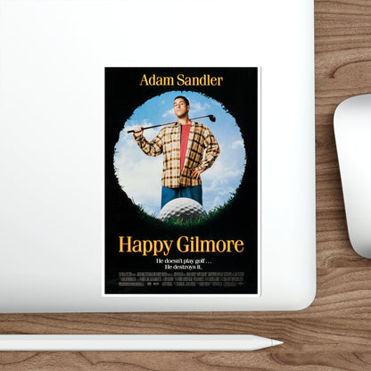 Happy Gilmore 1996 Movie Poster STICKER Vinyl Die-Cut Decal-The Sticker Space