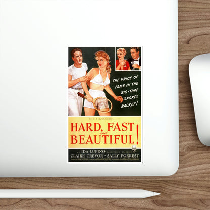 Hard Fast and Beautiful 1951 Movie Poster STICKER Vinyl Die-Cut Decal-The Sticker Space